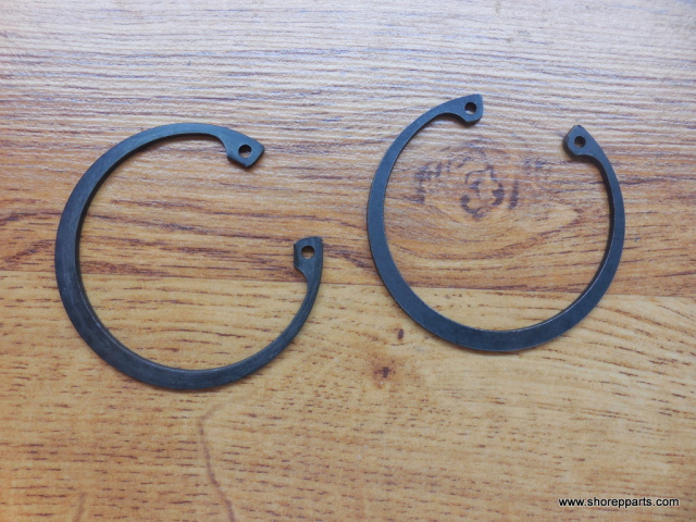 BIRO SAW UPPER SHAFT RETAINING RINGS PART NUMBER 530 SOLD IN PAIRS FOR MODELS 11-22-33-34-3334-3334F